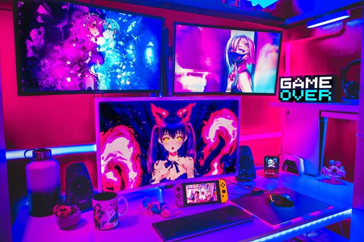Kawaii Gaming Setup (33+ Cute Room Aesthetic Ideas 2022)